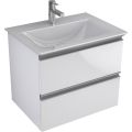 IOTA Skrinka pod umývadlo 60 cm bez hornej dosky, dvojšuflík, TI0012ZW