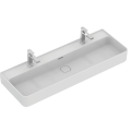 STRADA II Umývadlo s dvoma otvormi pre batériu 120x43 cm, T3595