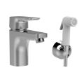 Ceraplan III umývadlová | bidetová batéria s postrannou ručnou sprchou, bez odpadovej garnitúry a s flexibilnými hadičkami, B0919