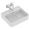 STRADA II Umývadlo 50x43 cm bez otvoru pre batériu a s brúsenou spodnou hranou, T364901
