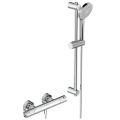 CERATHERM T50 Sprchová nástenná termostatická batéria, so sprcovou kombináciou tyč 60 cm, A7217AA