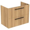 I.LIFE A Skrinka pod umývadlo 80 cm, drevodekor prírodný dub, T5256NX