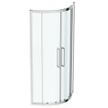 I.LIFE Sprchovací kút rohový vstup štvrťkruh 80x80 cm, T4933EO
