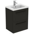 I.LIFE S Skrinka pod umývadlo 50 cm, farba matná uhľovo sivá, T5291NV