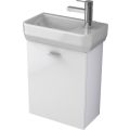 PACK ILIFE Umývadielko 45x25 cm Pravé, T458601 + ALFA Skrinka pod umývadielko 40x50x22 cm, TI0792ZW, PA0055ZW