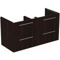 I.LIFE B Skrinka pod dvojumývadlo 120 cm, drevodekor kávový dub, T5278NW