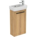 I.LIFE S Skrinka pod umývadielko stojacia 41 cm, farba drevodekor prírodný dub, T5005NX