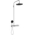CERATHERM Solos Sprchový systém s termostatickou batériou s poličkou, A7882AA