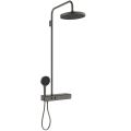 CERATHERM Solos Sprchový systém s termostatickou batériou s poličkou, A7882A5