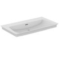 LA DOLCE VITA Umývadlo 86x47 cm, bez otvoru pre batériu, farba biela lesklá, s prepadovým otvorom, E270101