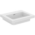 EXTRA Umývadlo 61x51 cm, bez otvoru pre batériu, farba biela lesklá, s prepadovým otvorom, T436101