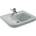 CONTOUR 21 Umývadlo pre telesne postihnutých bez prepadového otvoru, 65x55 cm, S253301