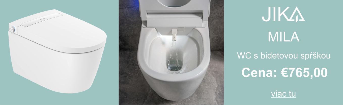 JIKA MILA WC závesné s bidetovou sprškou