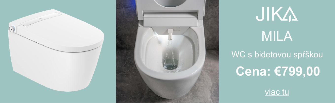 JIKA MILA WC závesné s bidetovou sprškou