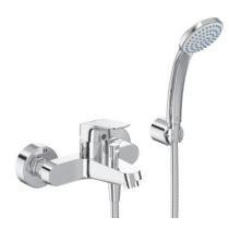 Ceraflex vaňová batéria nástenná so sprchovým príslušenstvom, B1722AA