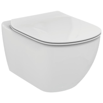 PACK, TESI RIMLESS II WC závesné 53x36 cm, T3503 + TESI WC sedadlo, T3528, PA0004