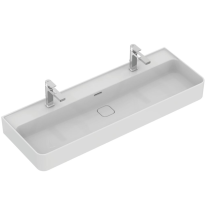 STRADA II Umývadlo s dvoma otvormi pre batériu 120x43 cm, T3595