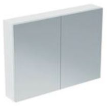 MIRROR & LIGHT Zrkadlová skrinka Basic 100x70x17, T3592AL