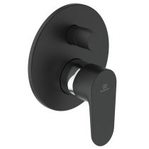 CERAFINE O Vaňová batéria čierná matná, podomietková, diel 2 + diel 1, kompletný set, A7193U4