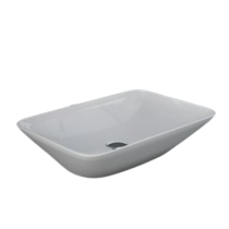 VARIANT Umývadlo zápustné obdĺžnikové 55x36 cm, VARDI55500AWHA