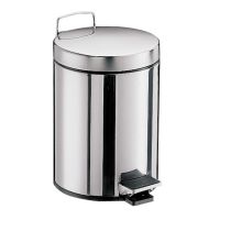 EMCO FLOW Odpadkový kôš okrúhly 5l, nehrdzavejúca oceľ SM06, 355300000
