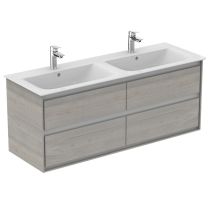 Connect Air skrinka pod dvojumývadlo 130 cm, E0824PS