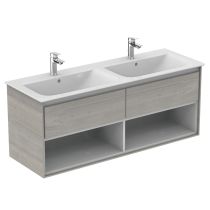 Connect Air skrinka pod dvojumývadlo 130 cm, E0831PS