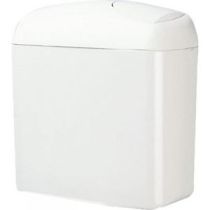 Plastová nádržka pre stacionárne wc s dvojitým splachovaním. 121.800.11.1