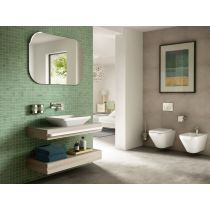 TONIC II Nábytková konzola 100 cm, R4312FF 2 ks + TONIC II Vrchná doska, R4323FF + TONIC II Doska sklo, R4336SA + TONIC II Madlo, R4360WG