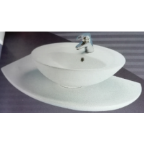 Dahlia keramická polica pod umývadlo J252001 100x53 cm, ľavé prevedenie