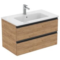 CONNECT E Umývadlo a skrinka pod umývadlo 81,5x47 cm, K8699PB