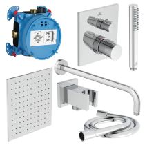 CERATHERM C100 Sprchový podomietkový systém s termostatom komplet, A7572AA