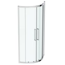 I.LIFE Sprchovací kút rohový vstup štvrťkruh 80x80 cm, T4933EO