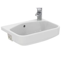 I.LIFE S  Umývadlo polozápustné 50x36 cm, T458801