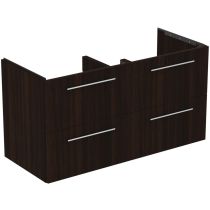I.LIFE B Skrinka pod dvojumývadlo 120 cm, drevodekor kávový dub, T5278NW