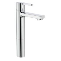 ROCA NAIA Umývadlová batéria vysoká s odpadovou garnitúrou KLIK-KLAK a flex. hadicami, A5A3796C00