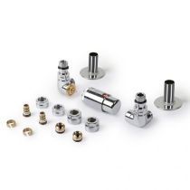 TERMA Termostatická sada ventilov K1v v chrómovom prevedení, K1v.CR