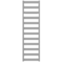 TERMA VIVO radiátor 40x139 cm, vonkajšie pripojenie 370 mm, chróm, VIV40139.CR