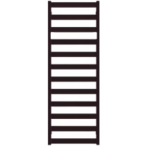 TERMA VIVO radiátor 50x139 cm, vonkajšie pripojenie 470 mm, VIV50139