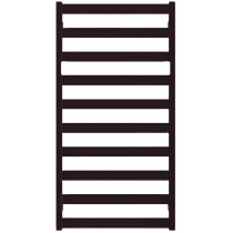 TERMA VIVO radiátor 60x115 cm, vonkajšie pripojenie 570 mm, VIV60115