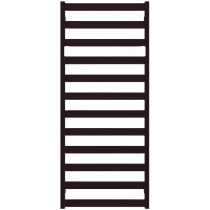 TERMA VIVO radiátor 60x139 cm, vonkajšie pripojenie 570 mm, VIV60139