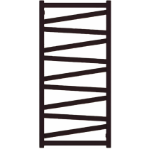 TERMA VIPERA radiátor 60x123 cm, vonkajšie pripojenie 560 mm, VIP60123