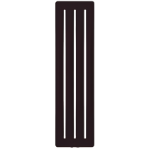 TERMA AERO V radiátor 32,5x120 cm, vonkajšie pripojenie 255 mm, AER32120