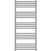 TERMA FIONA radiátor 50x114 cm, vonkajšie pripojenie 470 mm, chróm, FIO50114.CR