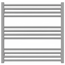 TERMA FIONA radiátor 68x66 cm, vonkajšie pripojenie 650 mm, chróm, FIO6866.CR