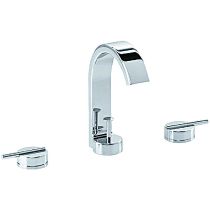 JADO GLANCE Umývadlová batérie 3-otvorová s odpadovou garnitúrou, H2088AA