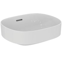 LINDA-X Umývadlo na dosku 45x38 cm s prepadovým otvorom, farba biela matná, T4399V1