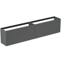 CONCA Umývadlová skrinka 240 cm bez hornej dosky, šírka 37 cm,  T4339Y2