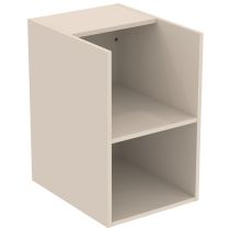 I.LIFE B bočná skrinka 40 cm 2x polica, farba matná piesková, T5322NF