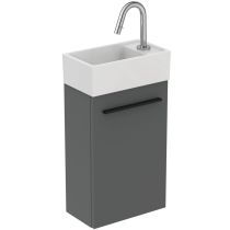 I.LIFE S Skrinka pod umývadielko Tempo 37 cm, farba matná sivý kremeň, T5302NG